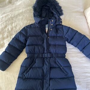 Jacadi Dark Blue Kids Puffer Coat